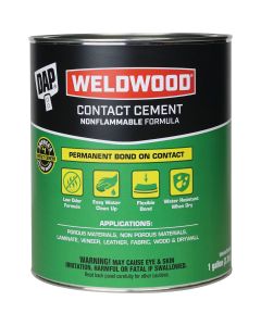 DAP Weldwood Gal. Nonflammable Contact Cement