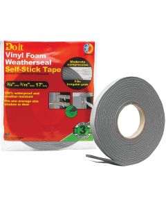 3/4x3/16x17 Vnl/Fom Tape