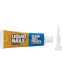 Liquid Nails 2.5 Oz. Clear Small Projects Multi-Purpose Adhesive