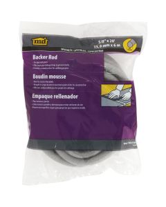 M-D 5/8 In. x 20 Ft. Gray Backer Rod