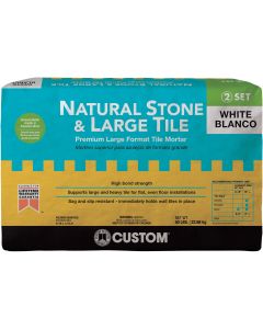 Custom Building Products 50 Lb. White Natural Stone & Large Tile Mortar