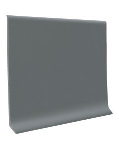 Roppe 4 In. x 120 Ft. Roll Dark Gray Vinyl Dryback Wall Cove Base