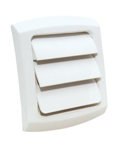 Dundas Jafine ProVent 4 In. White Plastic Replacement Vent Cap