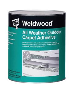 DAP Weldwood All Weather Outdoor Carpet Adhesive, Quart