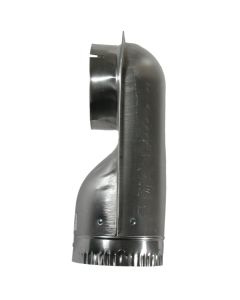 Builders Best 4-1/2 In. Heavy-Gauge Drawn Aluminum Dryer Offset Dryer Elbow