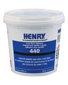 Henry Cove Base Adhesive, 1 Qt