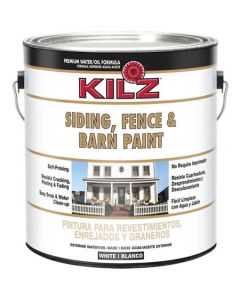 KILZ SIDING/FENCE/BARN WHITE GAL