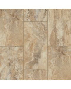 Floorte Pro Paragon Tile Plus Clay 12 In. x 24 In. Vinyl Floor Tile (15.83 Sq. Ft./Box)