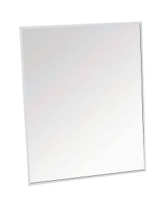 Zenith Stainless Steel 16-1/8 In. W x 20-1/8 In. H x 3-1/4 In. D Single Mirror Surface/Recess Mount Medicine Cabinet