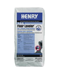 WW Henry 544 Floor Leveler Self-Leveling Underlayment, Gray, 40 Lb.