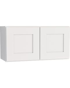 CraftMark Plymouth Shaker 30 In. W x 12 In. D x 15 In. H Ready To Assemble Bridge Kitchen Cabinet