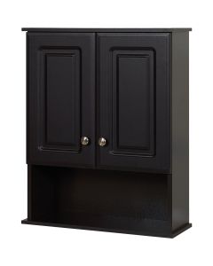 Zenith Zenna Home Espresso 23 In. W x 8-1/4 In. D x 28 In. H Wall Bath Cabinet