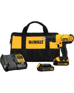 DeWalt 20-Volt MAX Lithium-Ion 1/2 In. Cordless Drill Kit