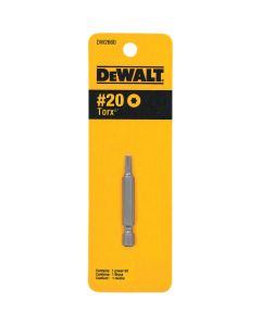 DEWALT T20 TORX 2 In. 1/4 In. Power Screwdriver Bit