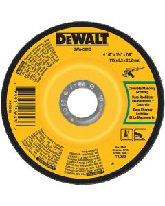 DEWALT HP Type 27 4-1/2 In. x 1/4 In. x 7/8 In. Masonry Cut-Off Wheel