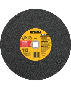 DEWALT HP Type 1 12 In. x 1/8 In. x 20 mm Metal Cut-Off Wheel