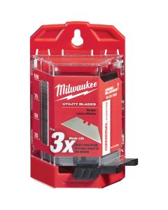 Milwaukee General Purpose 2-Point 2-3/8 In. Utility Knife Blade (100-Pack)