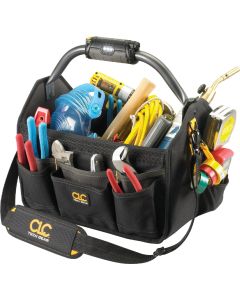 CLC Tech Gear 22-Pocket 15 In. Lighted Tool Tote