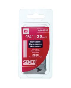 Senco 23-Gauge Galvanized Pin Nail, 1-1/4 In. (2600 Ct.)