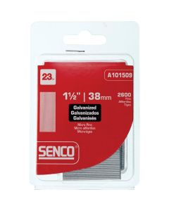 Senco 1-1/2 In. 23-Gauge Galvanized Pin Nail (2600 Ct.)