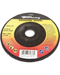 Forney Type 27 4 In. x 1/4 In. x 5/8 In. Metal/Steel Grinding Cut-Off Wheel