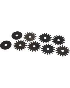 Forney 10-1/2 In. Max Wheel Dresser Cutter (9-Pack)