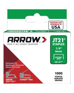 1000pk 1/4" Staple