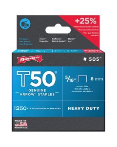 5/16" Heavy Duty Staple 1250pk