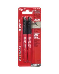 2pk Black Fine Pt Marker