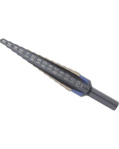 Irwin Unibit 1/8 In. - 1/2 In. #1 Step Drill Bit, 13 Steps