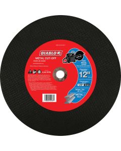 Diablo Type 1 12 In. x 1/8 In. x 20 mm Metal Cut-Off Wheel