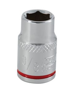 Channellock 3/8 In. Drive 3/8 In. 6-Point Shallow Standard Socket