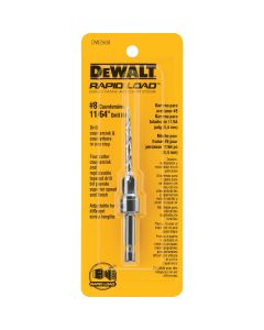 DEWALT #8 - 11/64 In. Fine Rapid Load Wood Countersink