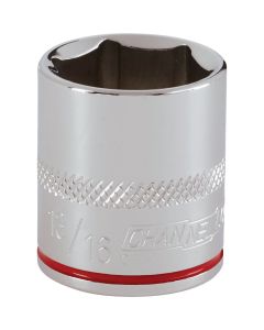 Channellock 3/8 In. Drive 13/16 In. 6-Point Shallow Standard Socket