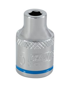 Channellock 3/8 In. Drive 5 mm 6-Point Shallow Metric Socket
