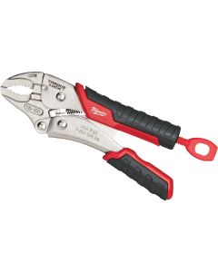 Milwaukee Torque Lock 5 In. Curved Jaw Overmold Grip Locking Pliers