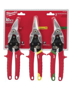 Milwaukee Aviation Snip Set (3 Piece)