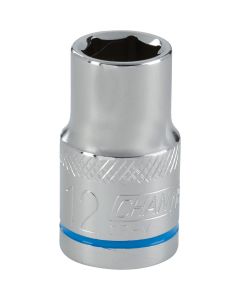 Channellock 1/2 In. Drive 12 mm 6-Point Shallow Metric Socket