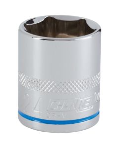 Channellock 1/2 In. Drive 24 mm 6-Point Shallow Metric Socket