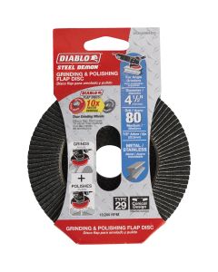 Diablo 4-1/2" Flap Disc 80g