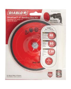 Diablo 5 In. Sanding Disc Kit