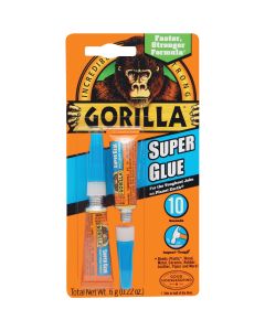 Gorilla 0.11 Oz. Liquid Super Glue (2-Pack)