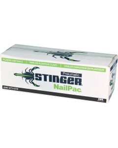 Stinger NailPac 1 In. Roofing Nails with Caps (2000 Ct.)