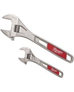 Milwaukee Adjustable Wrench Set (2-Piece)