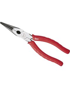 Milwaukee 8 In. Comfort Grip Long Nose Pliers