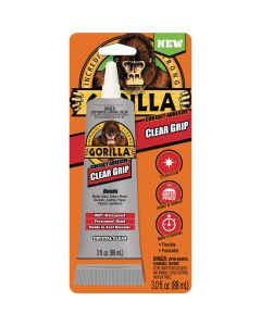 Gorilla Clear Grip 3.0 Oz. Multi-Purpose Adhesive