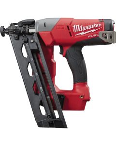 Milwaukee M18 FUEL 18 Volt Lithium-Ion Brushless 16-Gauge 2-1/2 In. Angled Cordless Finish Nailer (Bare Tool)