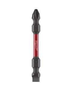 Milwaukee SHOCKWAVE #2 Phillips and 1/4 In. Slotted Power Double-End Screwdriver Bit