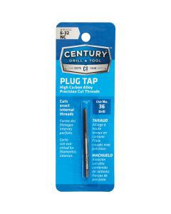 Century Drill & Tool 6-32 Carbon Steel National Coarse Tap-Plug