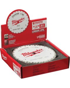 Milwaukee 7-1/4 In. 24-Tooth Framing Circular Saw Blade, Bulk